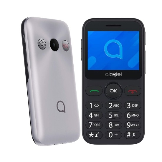 Alcatel 2020x 4mb/16mb Single Sim Silver